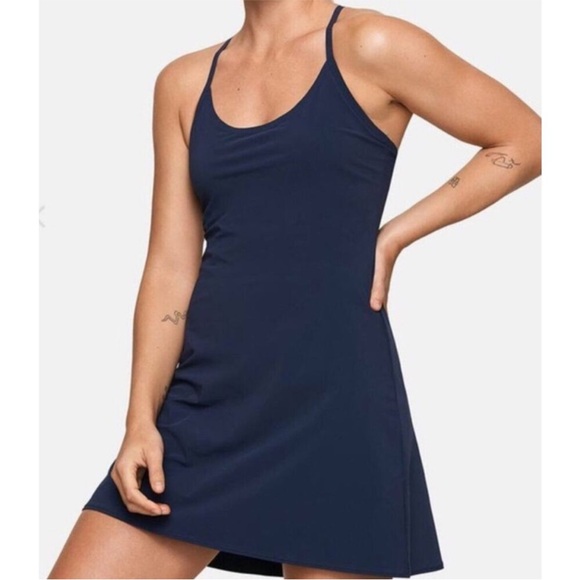 Outdoor Voices Dresses & Skirts - Outdoor Voices Mini Dress Dark Navy Blue The Exercise Dress EUC Small
